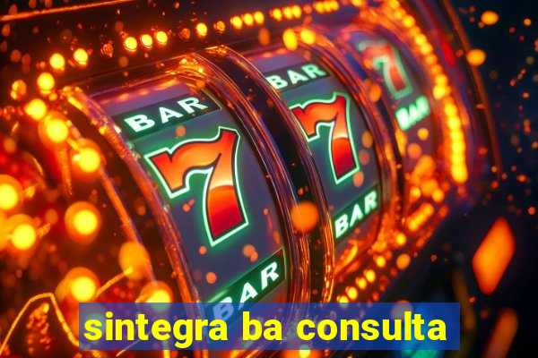 sintegra ba consulta